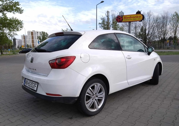 Seat Ibiza cena 16700 przebieg: 182810, rok produkcji 2009 z Warszawa małe 56